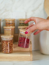 Sweet July Glass Spice Jar